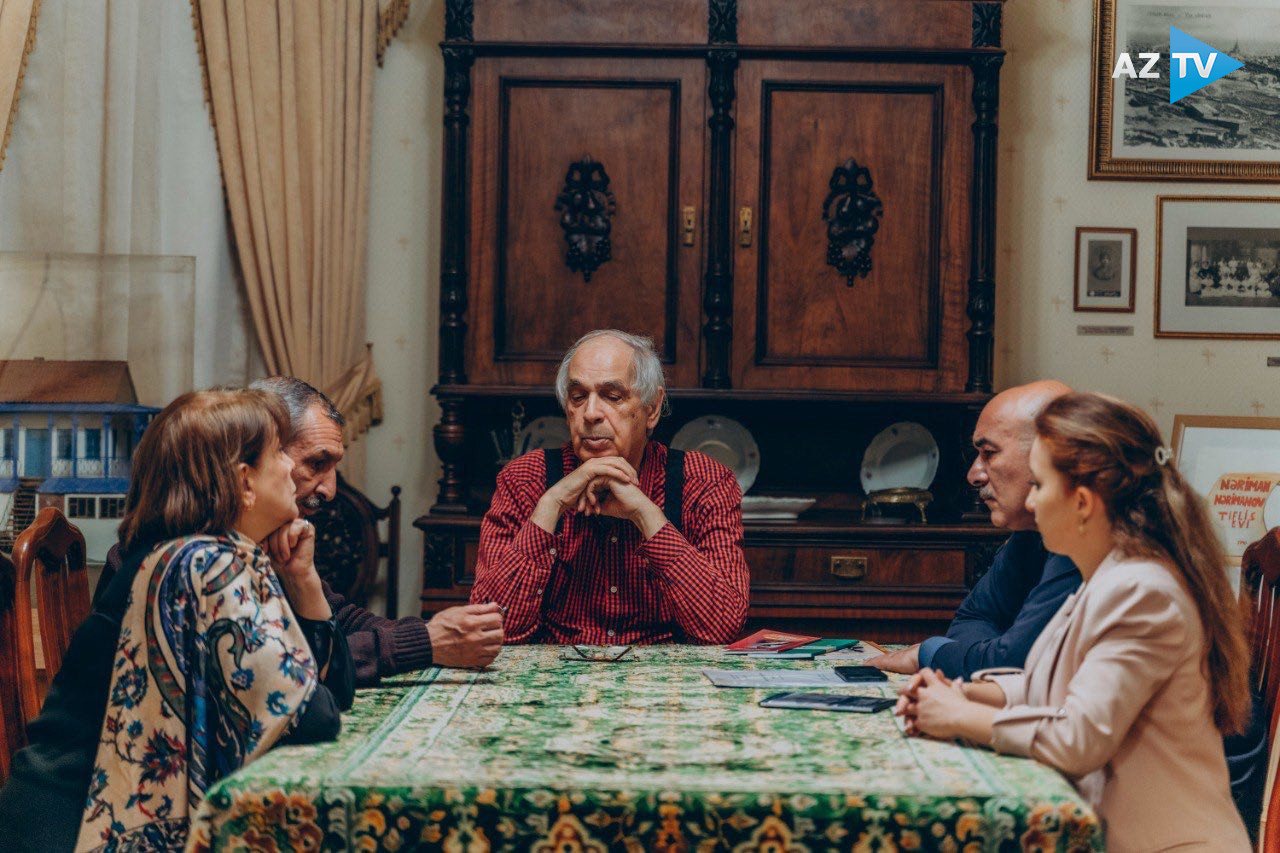 Creative crew of "Nariman Narimanov. The last visit" visits writer's house-museum